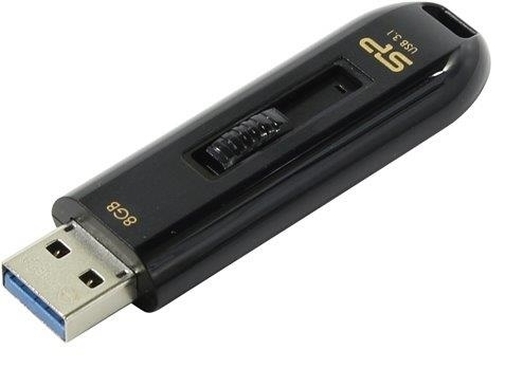 Флешка USB Silicon Power Blaze B21 8GB SP008GBUF3B21V1K Black