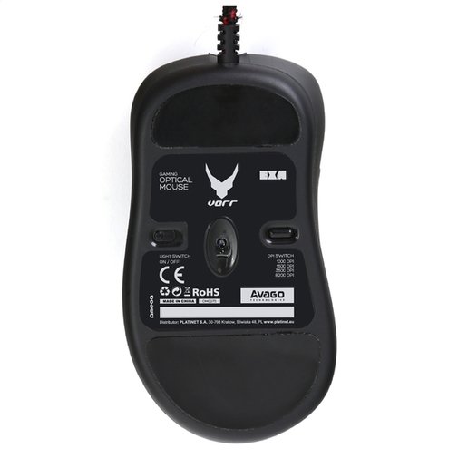 Мишка, Omega VARR OM-275 Laser pro USB Чорна 