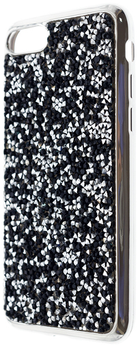 Чохол Rock for iPhone 7/8 - Crystal TPU Case Silver Black