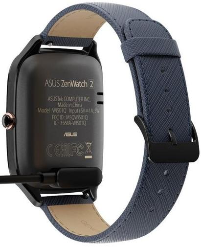 Смарт годинник ASUS ZenWatch 2 WI501Q Dark Blue (WI501Q, Dark Blue)