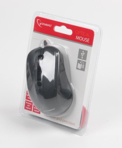 Мишка, Gembird MUS-201 USB Чорна
