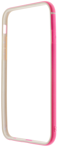 Чохол TOTU для iPhone 6 - Evoque TPU білий/рожевий