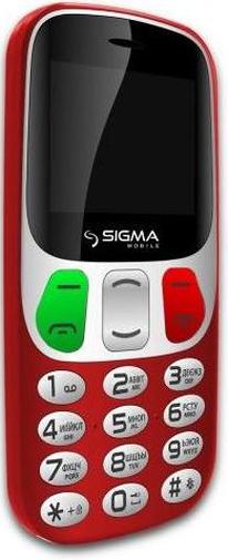 Мобільний телефон SIGMA Comfort 50 Retro Red