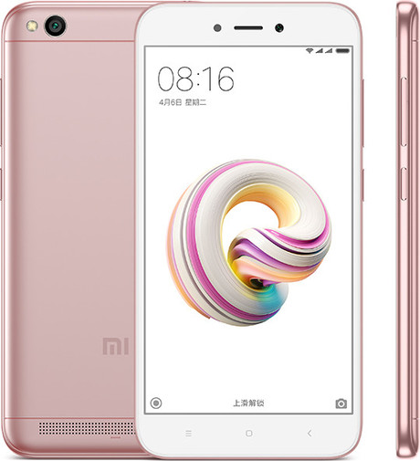 Смартфон Xiaomi Redmi 5A 2/16GB Rose Gold