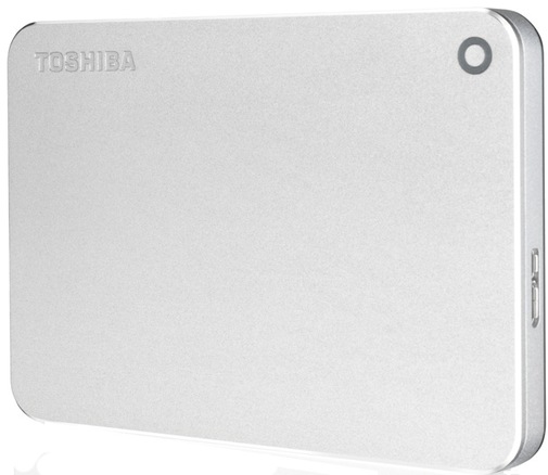 Зовнішній жорсткий диск Toshiba Canvio Premium Portable 1TB HDTW110EC3AA Silver