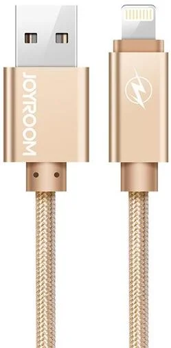 Фото: Кабель JoyRoom S-Q1L AM / Lightning 1m Gold (S-Q1L Gold) № 5 | KTC