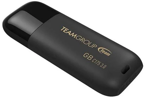 Фото: Флешка USB Team C175 128GB TC1753128GB01 Pearl Black № 7 | KTC