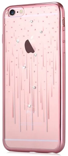 Фото: Чохол Devia for iPhone 6/6S - Crystal Meteor Rose Gold (6952897982546) № 8 | KTC