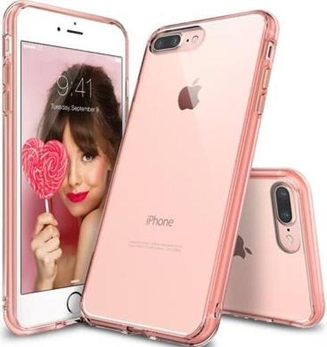 iPhone 7 Plus - O!coat Crystal Dual Crysta Pink