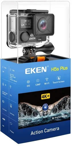 Фото: Екшн-камера Eken H5s Plus Black № 13 | KTC