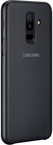 for Samsung A6 Plus 2018/A605 - Wallet Cover Black