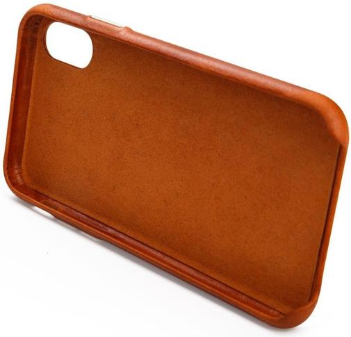 Чохол JISON for iPhone X - Leather Case Brown (JS-IPX-05A20)