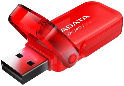 Флешка USB A-Data UV240 16GB AUV240-16G-RRD Red