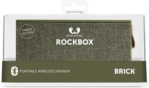 Фото: Портативна колонка Fresh 'N Rebel Rockbox Brick Fabriq Edition Bluetooth Army (1RB3000AR) № 8 | KTC