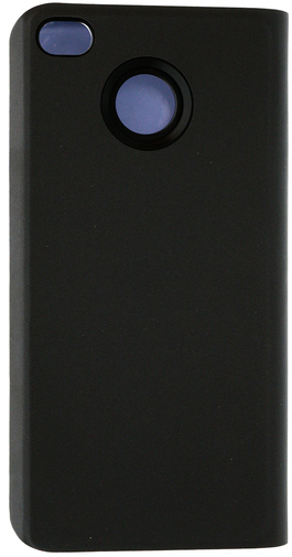 for Xiaomi redmi 4-X - MIRROR View cover Black