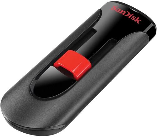 Флешка USB SanDisk Cruzer Glide 256GB SDCZ60-256G-B35 Black/Red