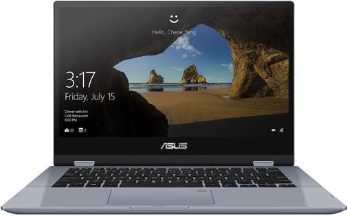 Ноутбук ASUS VivoBook Flip 14 TP412UA-EC039T Silver Blue