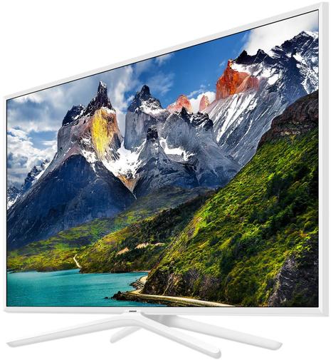 Телевізор LED Samsung UE49N5510AUXUA (Smart TV, Wi-Fi, 1920x1080) White