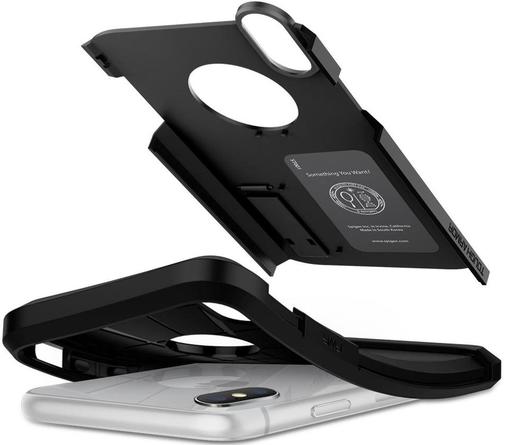 Чохол Spigen for iPhone XR - Tough Armor Black (064CS24876)