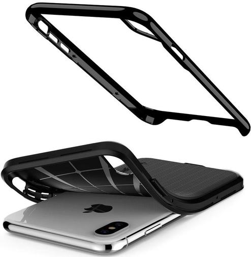 Чохол Spigen for Phone XS - Neo Hybrid Jet Black (063CS24919)