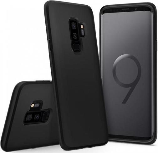 Чохол-накладка Spigen для Samsung Galaxy S9 Plus - Liquid Crystal Matte Black