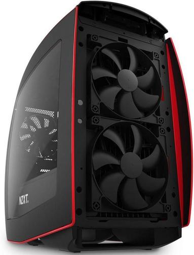 Корпус для ПК NZXT Manta Black/ Red (CA-MANTW-M2)