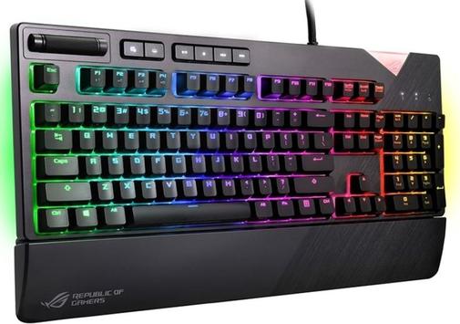 Клавіатура ASUS Rog Strix Flare MX Cherry Red Black (90MP00M0-B0UA00)