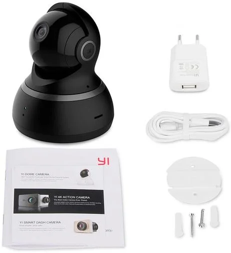 Фото: IP Камера Xiaomi YI Dome 360° 1080Р (Міжнародна версія) Black № 8 | KTC