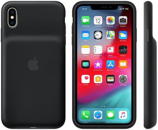 Чохол Apple for iPhone XS Max - Smart Battery Case Black (MRXQ2)