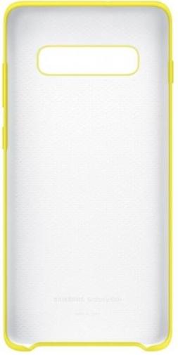 Чохол Samsung for S10 Plus G975 - Silicone Cover Yellow (EF-PG975TYEGRU)