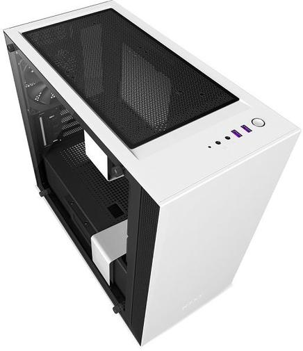 Корпус для ПК NZXT H400 Black / White (CA-H400B-W1)