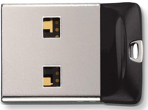 Флешка USB SanDisk Cruzer Fit 16GB SDCZ33-016G-G35 Black