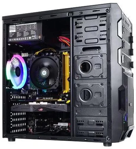 Фото: Персональний комп'ютер ARTLINE Gaming X51 X51v06 - Intel Core i5 i5-9400F / 16 ГБ DDR4 / SATA 3 SSD 480 ГБ / Nvidia / GeForce GTX 1660, 6 ГБ / Intel H310 / 600 Вт № 6 | KTC