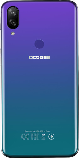 Смартфон Doogee Y7 3/32GB Aurora Blue (Y7 Aurora Blue)