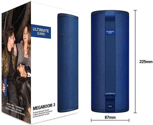 Фото: Портативна колонка Ultimate Ears Megaboom 3 Lagoon Blue (984-001404) № 5 | KTC