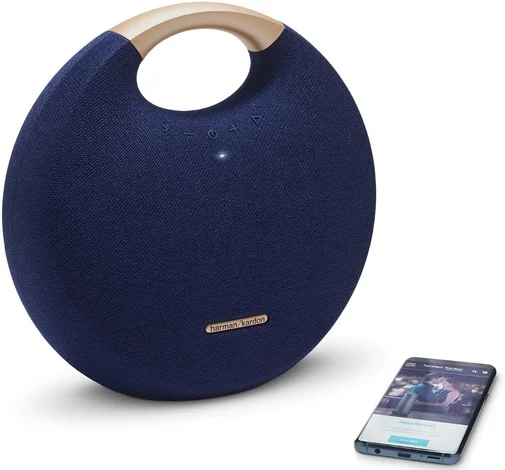 Фото: Портативна колонка Harman Kardon Onyx Studio 5 Blue (HKOS5BLUEU) № 7 | KTC