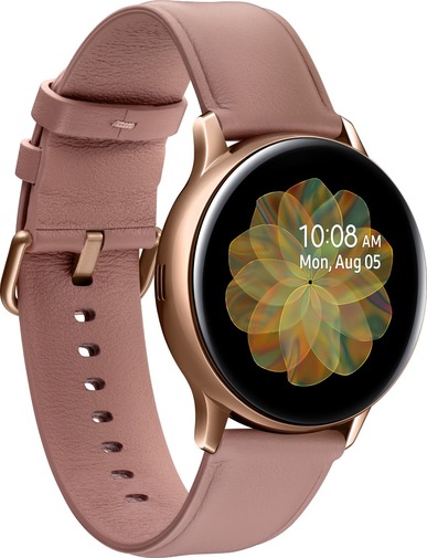 Смарт годинник Samsung Galaxy Watch Active 2 R830 40mm - Stainless steel Gold (SM-R830NSDASEK)