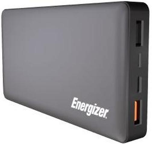 Батарея універсальна ENERGIZER UE15002CQ 15000mAh QC3.0 Grey