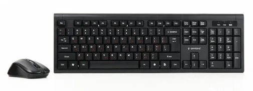Фото: Комплект клавіатура+миша Gembird KBS-WM-03-UA Black № 4 | KTC