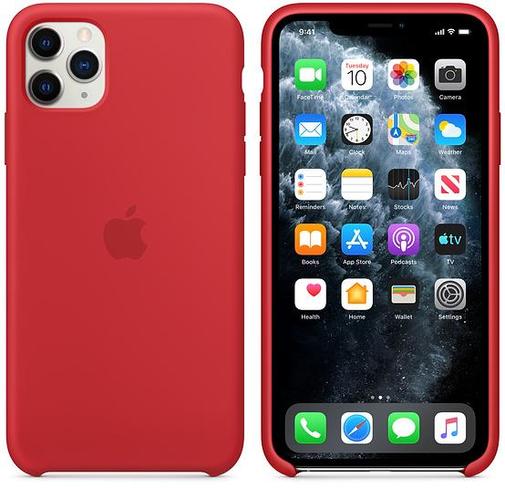 Чохол-накладка Apple для iPhone 11 Pro Max - Silicone Case Product Red