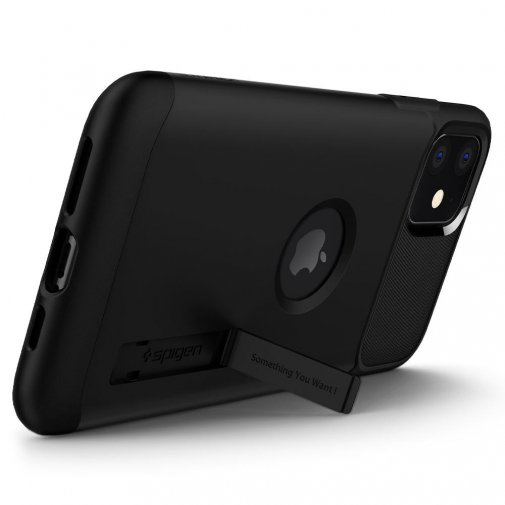 Чохол Spigen for iPhone 11 - Slim Armor Black (076CS27076)