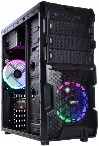 ПК ARTLINE Gaming X45 (X45v18) AMD Ryzen 5 3500 3.6-4.1 GHz/8GB/SSD 480GB/GTX 1650 Super 4GB/No ODD/No OS