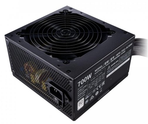 Блок живлення Cooler Master MWE 700 WHITE 230V-V2, ATX, Active PFC, Fan 12cm, 80+