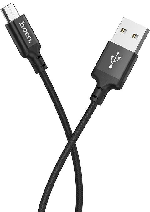 Кабель Hoco X14 AM / Micro USB 1m Black (X14 Micro Black)