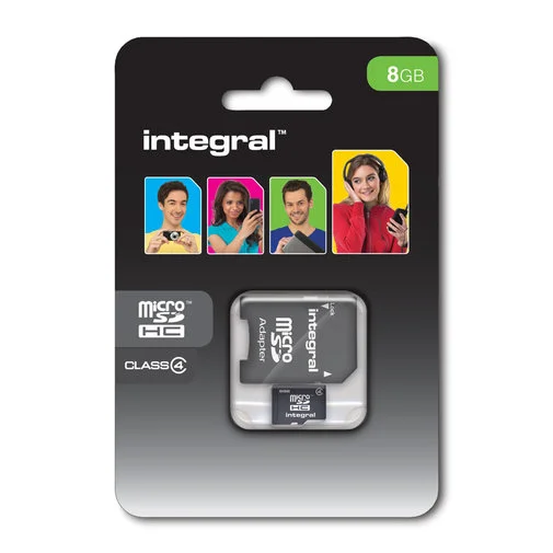 Фото: Карта пам'яті Integral Micro SDHC 8 ГБ (INMSDH8G4V2) № 7 | KTC