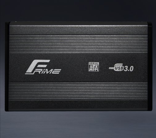 Кишеня зовнішня Frime HDD Metal USB3.0 Black (FHE50.35U30)