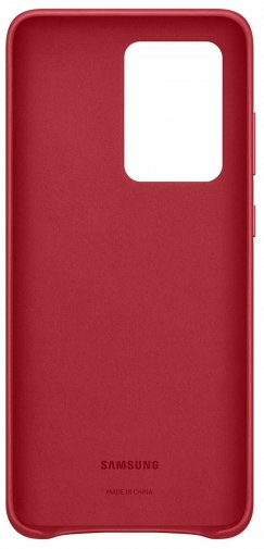 Чохол Samsung for Galaxy S20 Ultra G988 - Leather Cover Red (EF-VG988LREGRU)