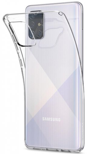 Чохол-накладка Spigen для Samsung Galaxy A71 - Liquid Crystal Crystal Clear