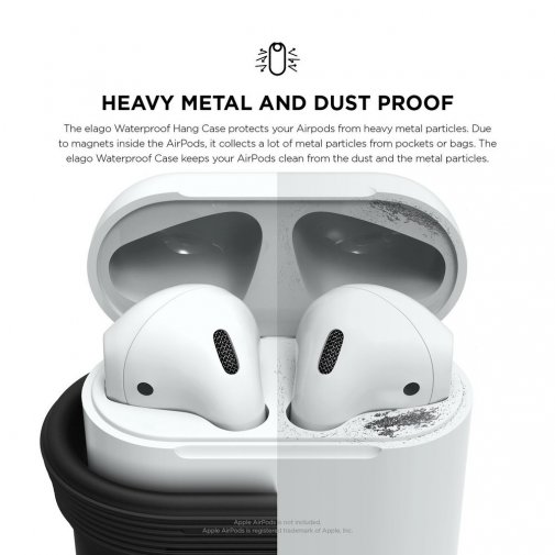 Чохол Elago for Airpods - Waterproof Case White (EAPWF-BA-WH)