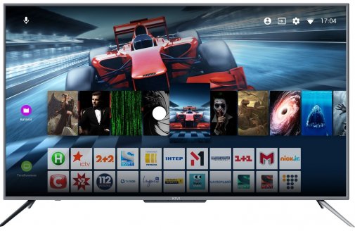 Телевізор LED Kivi 50U730GU (Android TV, Wi-Fi, 3840x2160)